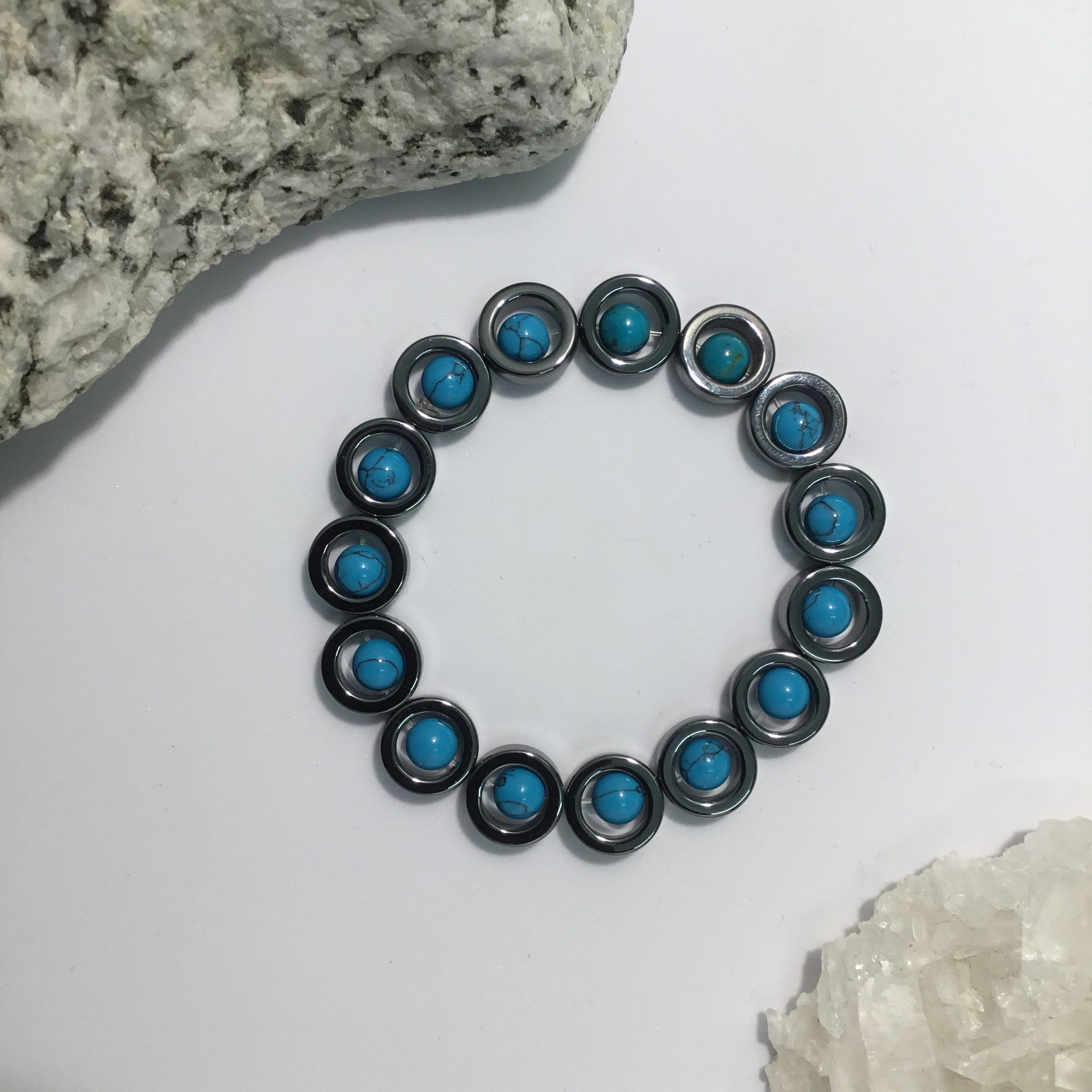 Hematite deals chakra bracelet